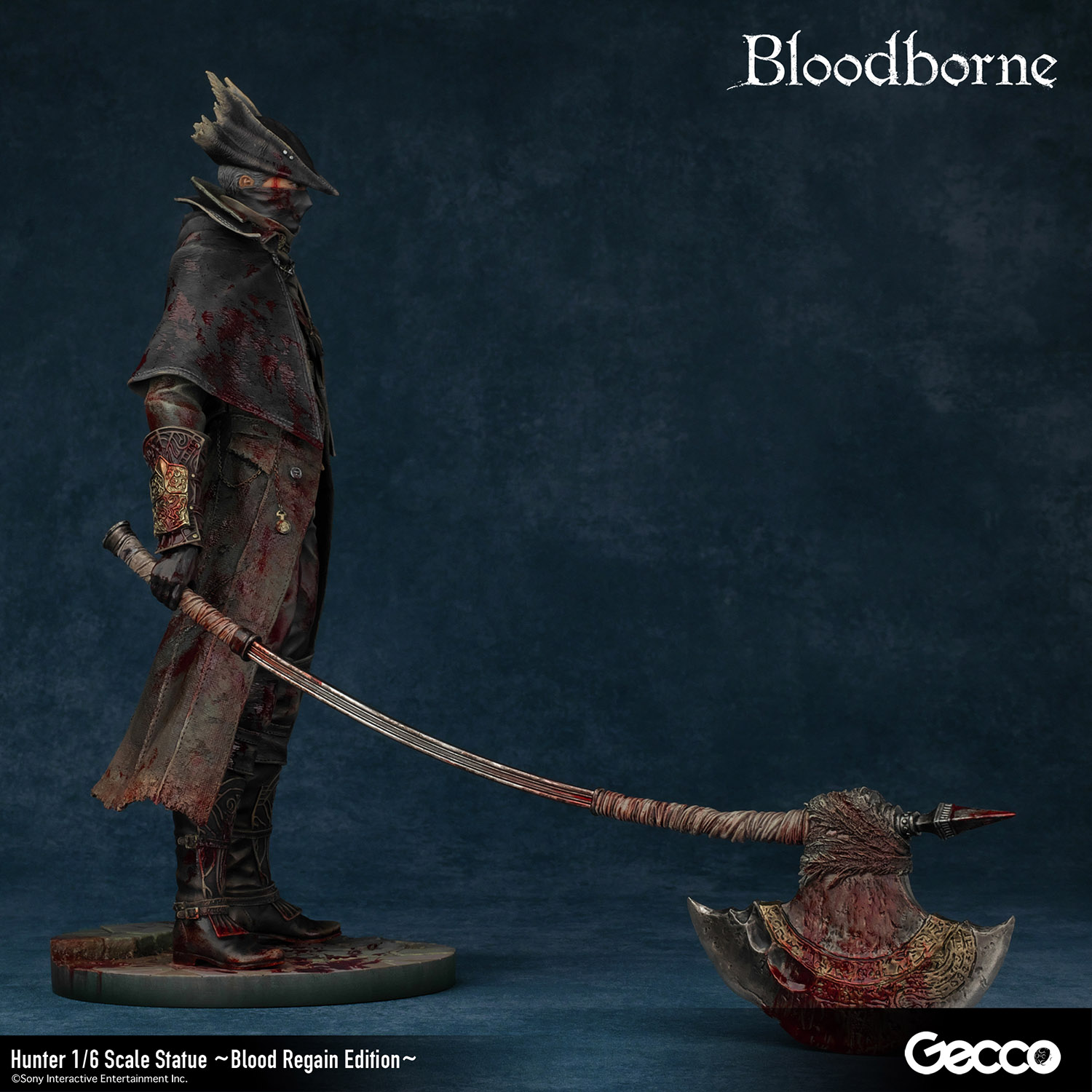 Bloodborne Hunter 1/6 Scale Statue ~Blood Regain Edition~